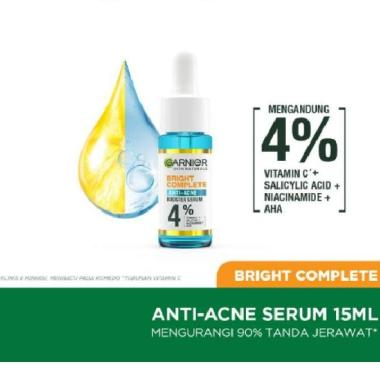[PROMO] Garnier Bright Complete Anti-Acne Booster Serum 15ML