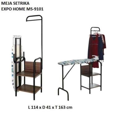 Meja Setrika Expo Home Ms 9101 | Bisa Dilipat