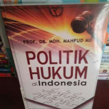 BUKU politik hukum di Indonesia Mahfud MD