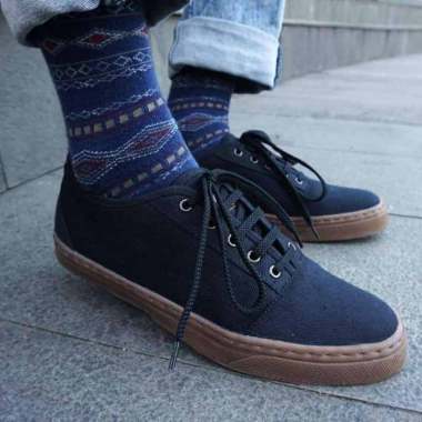 Jual Geoff Max Official Authentic Sole Gum Sepatu Pria 41 01 Black Online Oktober 2020 Blibli Com