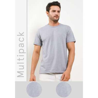 Hush Puppies Kaos Dalam Pria 2 Ss Crew All Gray All Gray M