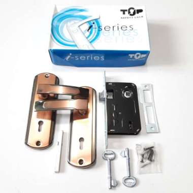 Kunci Pintu Rumah Set Top i Series Antik / Gagang Ukuran Kecil (H8113) - Tanpa Bubble TERBAIK
