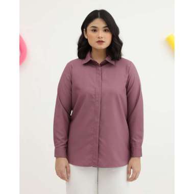 Geulis.id DAILY SHIRT (7 warna) Atasan S MAUVE