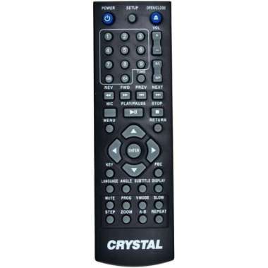 REMOT DVD/VCD MERK CRYSTAL