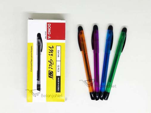 Pen Pulpen Gel My Gel CT Dong-A 0.5mm HIJAU