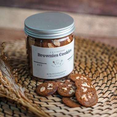Kue Kering Lebaran Brownies Cookies Premium Home Made M