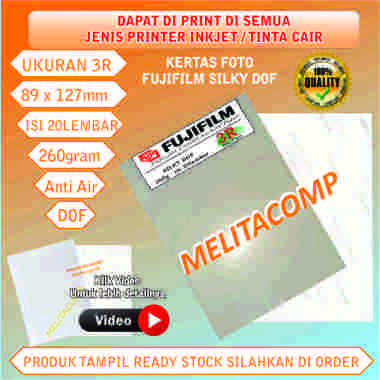 Kertas Foto Fuji Silky Doff 3R