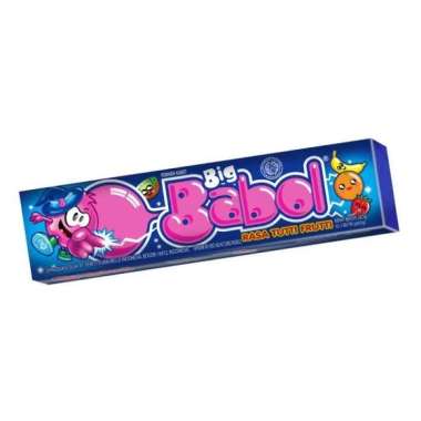 Big Babol Bubble Gum Tutty Fruty 24Gr