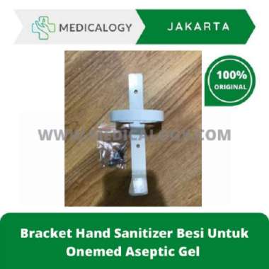 Bracket Hand Sanitizer Besi Untuk Onemed Aseptic Gel Braket Breket Besi