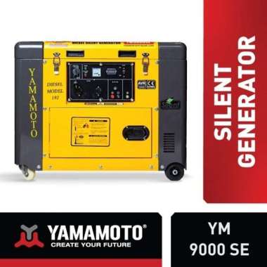 Genset Diesel 6500 Watt Silent YAMAMOTO Diesel YM 9000 SE Super silent