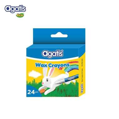 Crayon / Krayon AGATIS 24 Warna Pendek