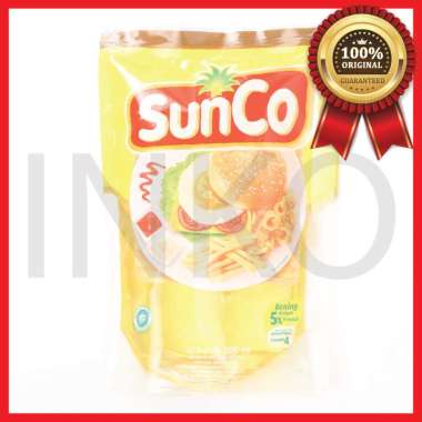 sunco minyak goreng 5x vitamin a bening 500ml