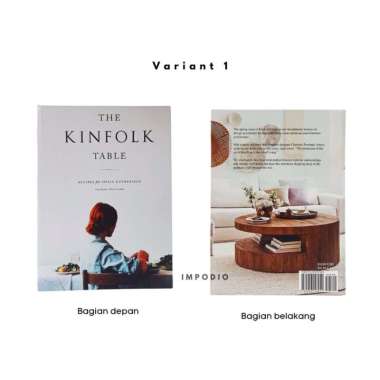 IMPODIO Dummy Book - Buku Palsu Dummy Model Terkini - Props Foto Variant 01