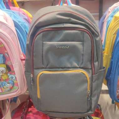 Pineapple 32217 Tas Ransel Sekolah Laptop 14inchi + Raincover Abu