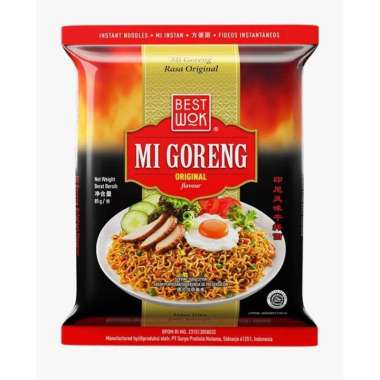 Best Wok Mie Goreng Original 85Gr