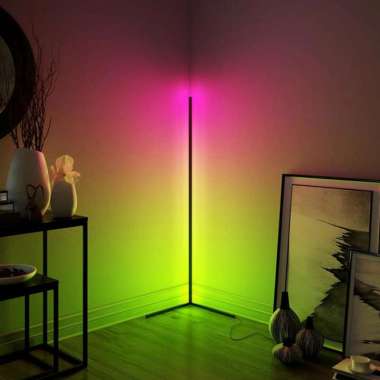 decore rgb led floor lamp lampu lantai hias ruangan