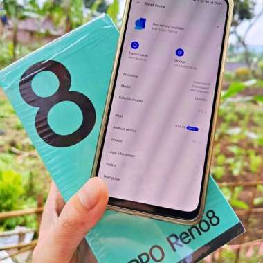 HANDPHONE OPPO RENO4F RAM 8/12 GB - HP RENO4F 8/12 GB blue