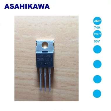 Mosfet Tegangan Rendah Spare Part Electronic Komponen Elektronik IRF4905