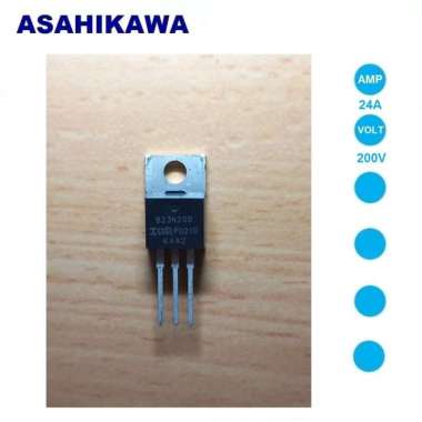 Mosfet Tegangan Rendah Spare Part Electronic Komponen Elektronik IRFB23N20D