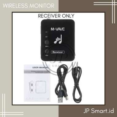 M-VAVE M VAVE IEM Wireless Ear Monitor Personal earphone Wave Audio RECEIVER ONLY