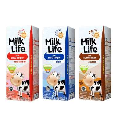 Milk Life UHT 200ml Plain