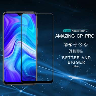 Nillkin Tempered Glass (Amazing CP+ Pro) - Xiaomi Redmi 9 / Xiaomi Redmi 9 Prime Black -