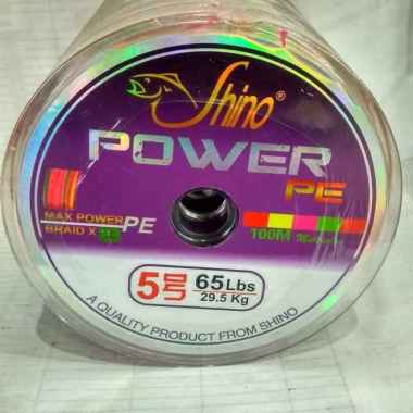 SENAR PANCING SHINO POWER PE 100M ORANGE 38 Lbs