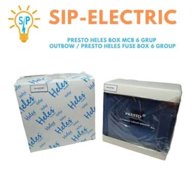 PRESTO HELES BOX MCB 6 GRUP OUTBOW (PRESTO HELES FUSE BOX 6 GROUP)