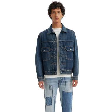 Jaket outlet trucker levis