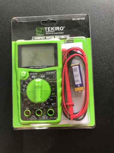 TEKIRO MS-DM1906 Multimeter Digital - Multi Tester Avometer Avo Tester