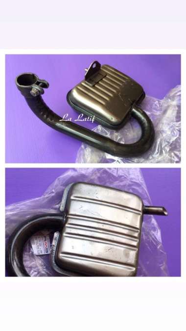 Knalpot RMS model standaran , cocok utk super, sprint , vbb dkk
