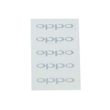 Sticker HP Cutting Vinyl Oppo versi lama Set of 5 pcs Abu-abu