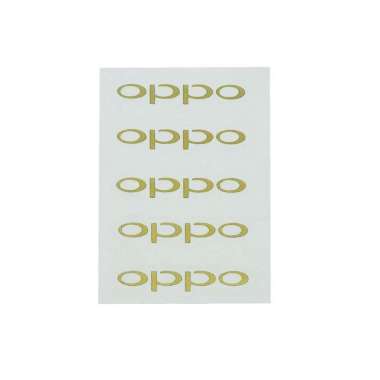 Sticker HP Cutting Vinyl Oppo versi lama Set of 5 pcs Gold