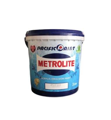 Cat Tembok Metrolite Pacific Paint 5 kg Putih JABODETABEK