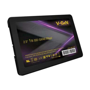 V-GEN Solid State Drive VGEN 1TB SATA 3 SSD SATA III V GEN Hitam