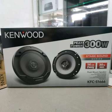 Speaker kenwood KFC S1666 - speaker coaxial kenwood kfcs1666 - 2 way