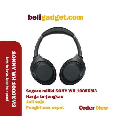 jual headphone sony wh 1000xm3 100