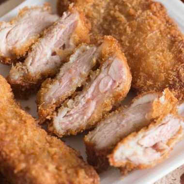 Bento Chicken Katsu / Ayam Katsu Tanpa Tulang Homemade isi 4 pcs