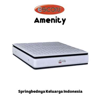 Kasur Spring Bed ESCON Amenity (Hanya Kasur) - FREE BANTAL 100 x 200