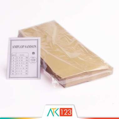 Amplop Coklat / Samson Guanaco B (Super Kabinet) isi 100 Buah Coklat