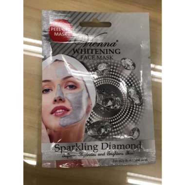 SACHET VIENNA PEEL OFF FACE MASK / MASKER WAJAH DIAMOND