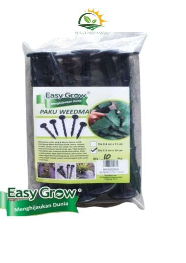 PAKU WEEDMAT PACK ISI 10 PCS paku plastik mulsa anti karat alas kebun(MEDIUM)