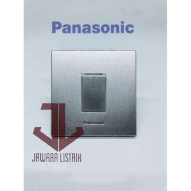 SAKLAR PANASONIC SAKLAR ENGKEL TUNGGAL SILVER STYLE ECO B
