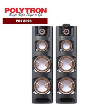Polytron PAS 8E28 Speaker Aktif Bluetooth hitam