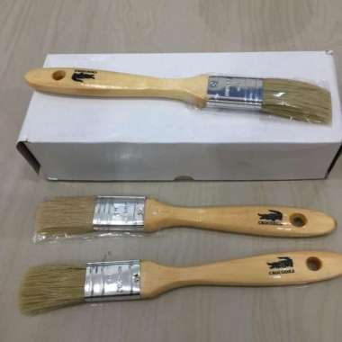 kuas crocodile 1" kuas cat tembok kuas buaya bulu putih