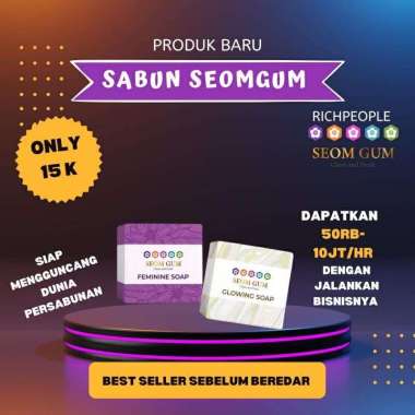 Sabun Seomgum Ready Stock | Seom Gum Viral Kuning