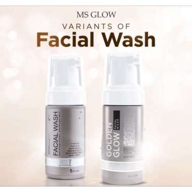 MS Glow Facial Wash | Sabin Cuci Wajah MS Glow 2 Varian Golden Glow Golden Glow