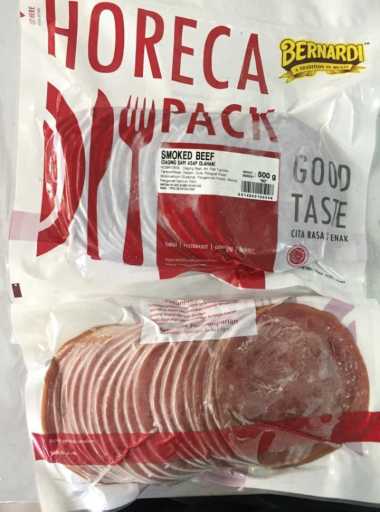 Bernardi Smoke Beef Horeca Pack [500gr]