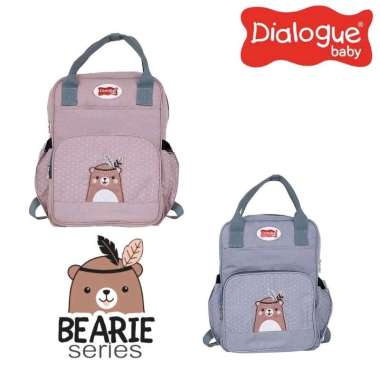 Dialogue Baby Tas Bayi Ransel Bearie Series Pink