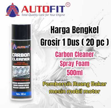 AUTOFIT CARBON CLEANER SPRAY FOAM 500ML X20 BOTOL 1 (DUS)Carbon Cleaner Mobil / Carbon Cleaner Motor